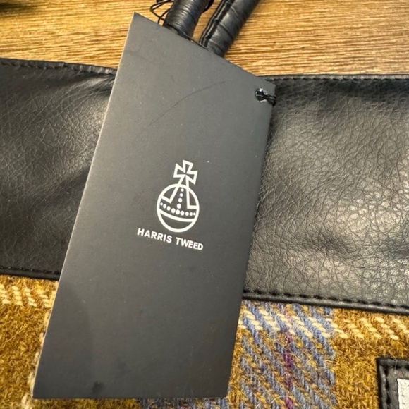 BNWT* Authentic Harris Tweed Plaid Tote - Small Defect = BIG Savings! - Picture 4 of 15